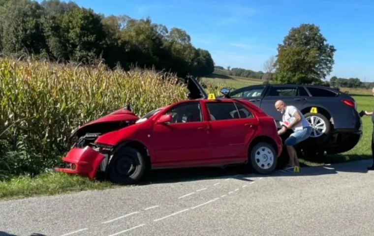 Stra&scaron;ni prizori s mjesta nesreće kod Bjelovara: Auti smrskani, vozači u bolnici