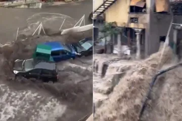 Pogodile su ih strašne poplave, šire se snimke: Žena zaglavila dok je išla na posao i umrla