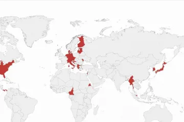 Znate li što prikazuje ova karta? Hrvatska je na njoj, uz tek nekolicinu zemalja