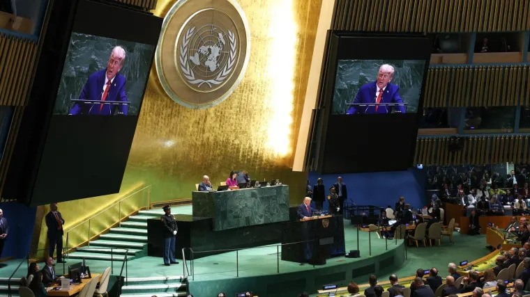 Trump bez pardona na Općoj skupštini UN-a: 'Obitelji talaca čekaju mrtve, kao da su živi'