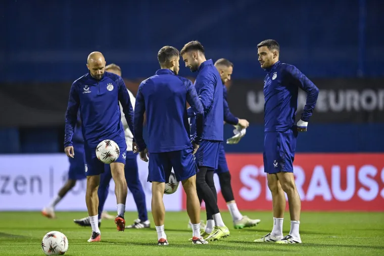 Dinamo odradio zadnji trening prije Fenerbahčea, jedan detalj na Kulenoviću privukao pažnju