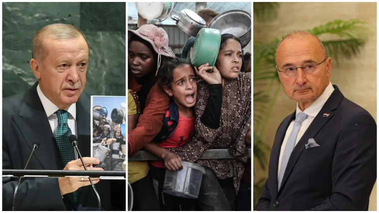 Erdogan: 'Izrael provodi genocid'; Grlić Radman: Nisu ispunjeni uvjeti za priznanje'