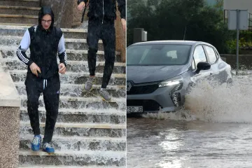 Nestvarne scene iz Šibenika: Bujice, izbijeni šahtovi, potopljeni podrumi! 'Ljudi zovu u panici'