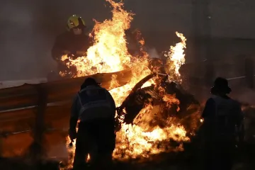 Auto mu se prepolovio i zapalio u stravičnoj nesreći: Sada će ponovno sjesti u bolid Formule 1