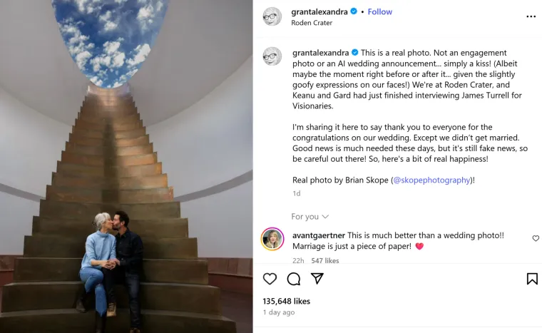 Vjenčanje? Zaboravite! Zaručnica Keanu Reevesa prekinula šutnju i iznenadila fanove