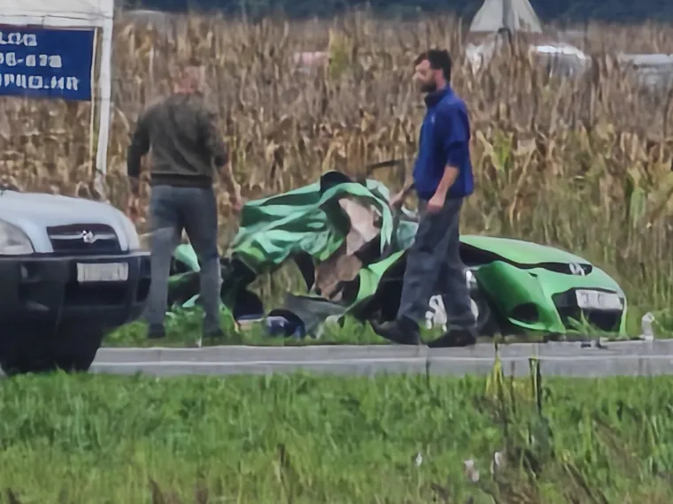 Stravičan sudar u Međimurju: Auto je smrskan! Od siline udara zarotirao se i udario u autobus