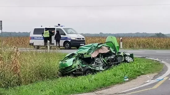 Stravičan sudar u Međimurju: Auto je smrskan! Od siline udara zarotirao se i udario u autobus