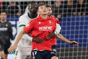 Budimir izašao, njegova Osasuna ostala bez pobjede u 93. minuti
