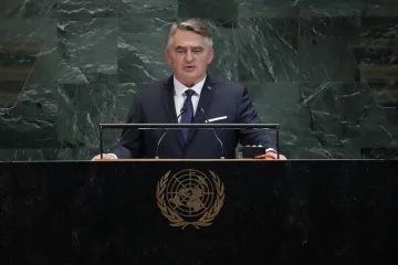 Komšić pred Ujedinjenim narodima teško optužio Hrvatsku: 'Mogu li se presude kupiti?'