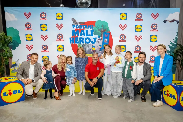 Lidl predstavio edukativnu dru&scaron;tvenu igru &bdquo;Postani mali heroj&ldquo; u suradnji s HGSS-om