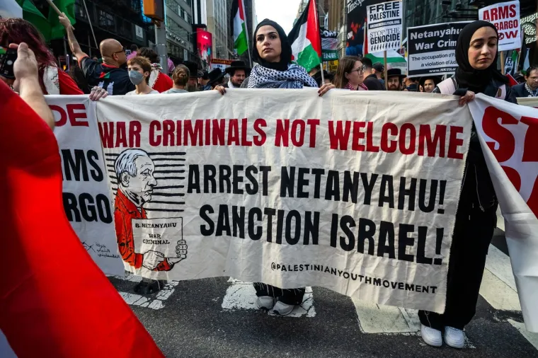 U New Yorku na ulicama traže uhićenje Netanyahua, a Trump tvrdi: ‘Možda imamo dogovor o Gazi