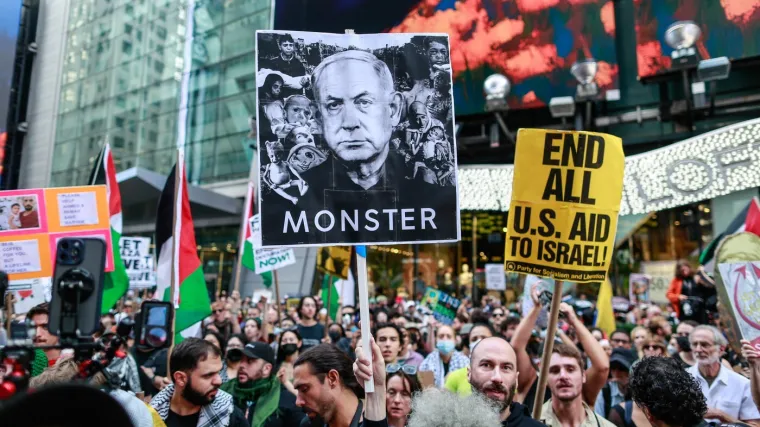 U New Yorku na ulicama traže uhićenje Netanyahua, a Trump tvrdi: ‘Možda imamo dogovor o Gazi