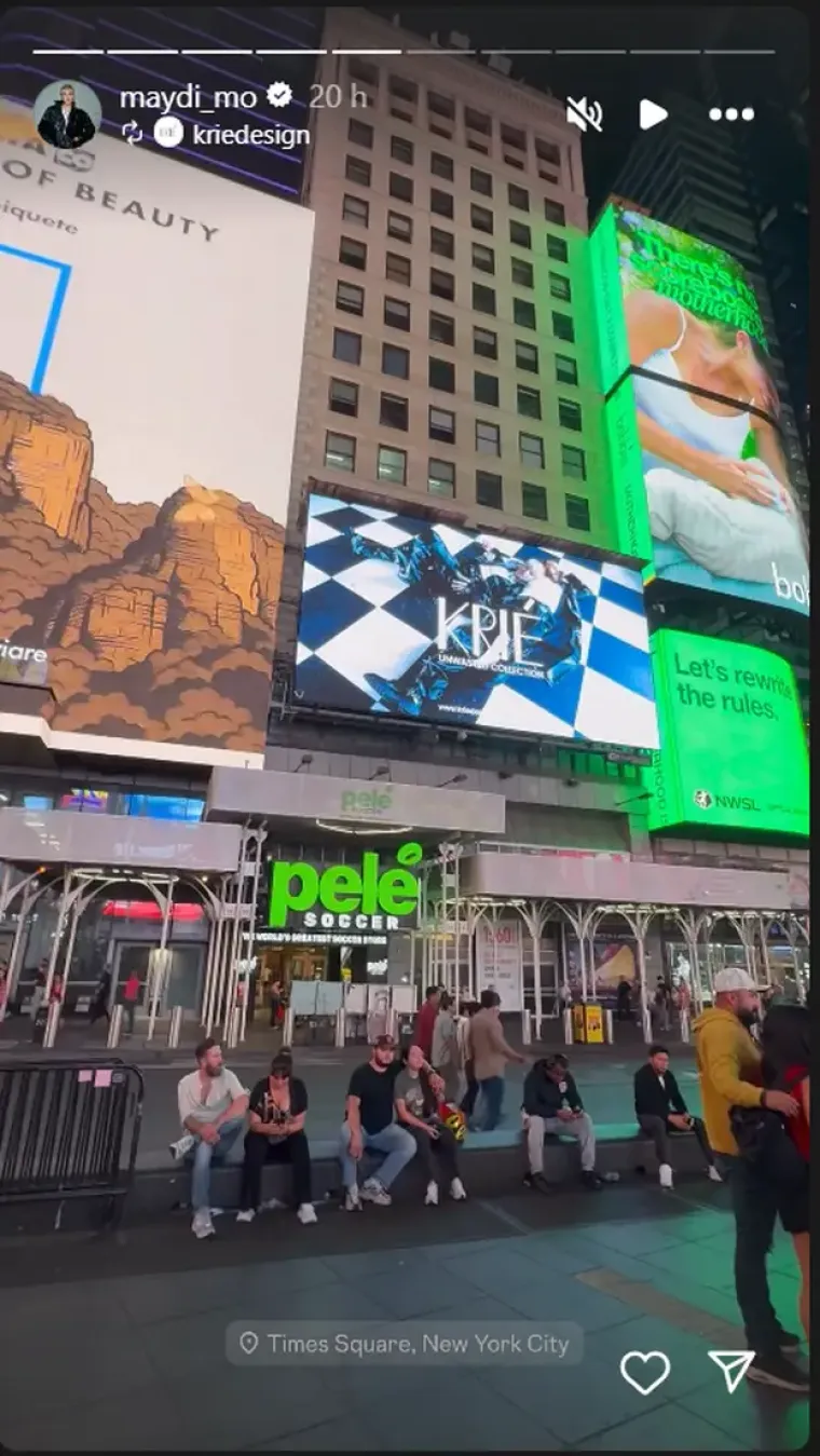 Prvo je bila zvijezda realityja, a sada je zasjala na billbordu u New Yorku