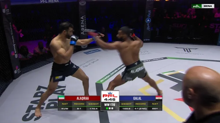 Glavna borba večeri trajala manje od minute i imala neočekivan kraj