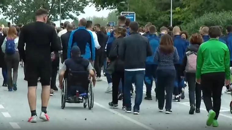 Hodajmo za one koji ne mogu: Na zagrebačkom Jarunu hvalevrijedna humanitarna akcija