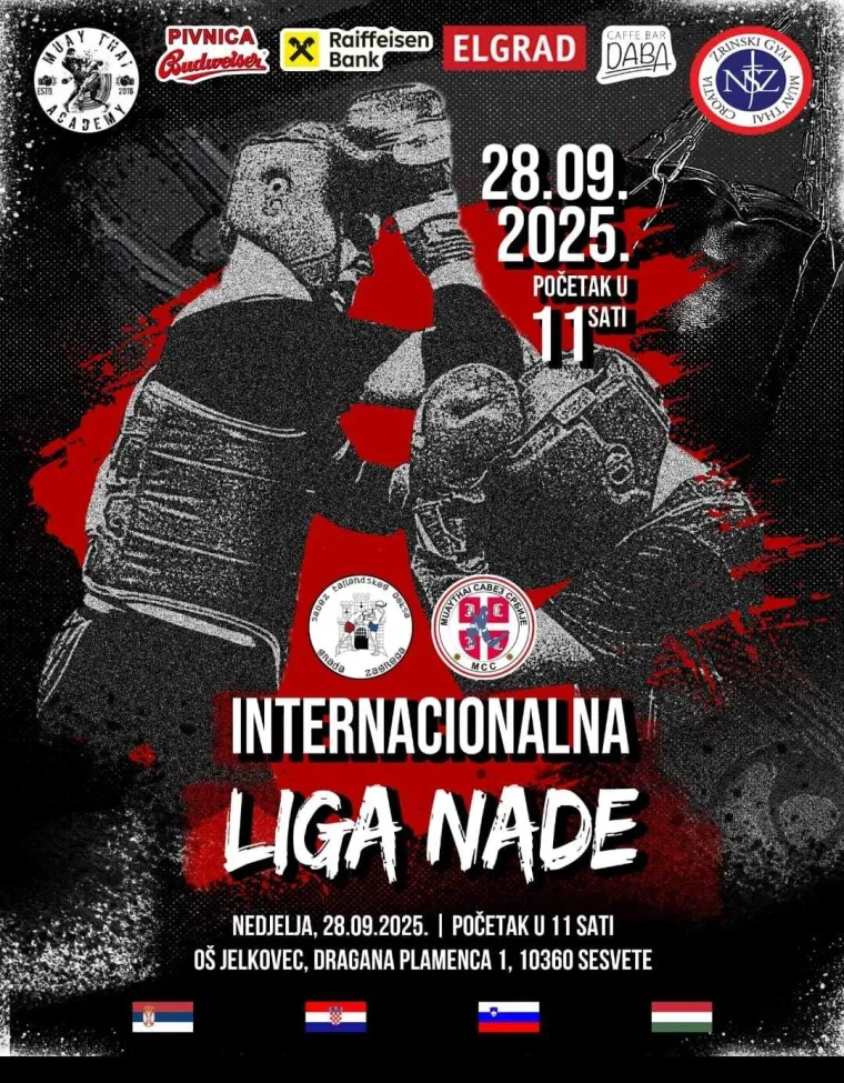 U Zagrebu održano 1. kolo Lige Nade: U ringu 36 boraca kroz ukupno 18 borbi