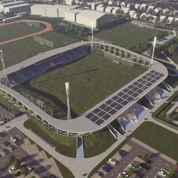 Čudo od stadiona u Bjelovaru postalo još veće: Gradonačelnik otkrio koliko će imati mjesta i kad će biti gotov