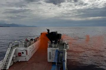 Dubrovčani iz hotela promatrali pomorsku nesreću s požarom i nestalim putnicima