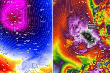 Ovo nije viđeno više od 60 godina: Snažna oluja juri prema Europi! Dosezat će 12 metara?!