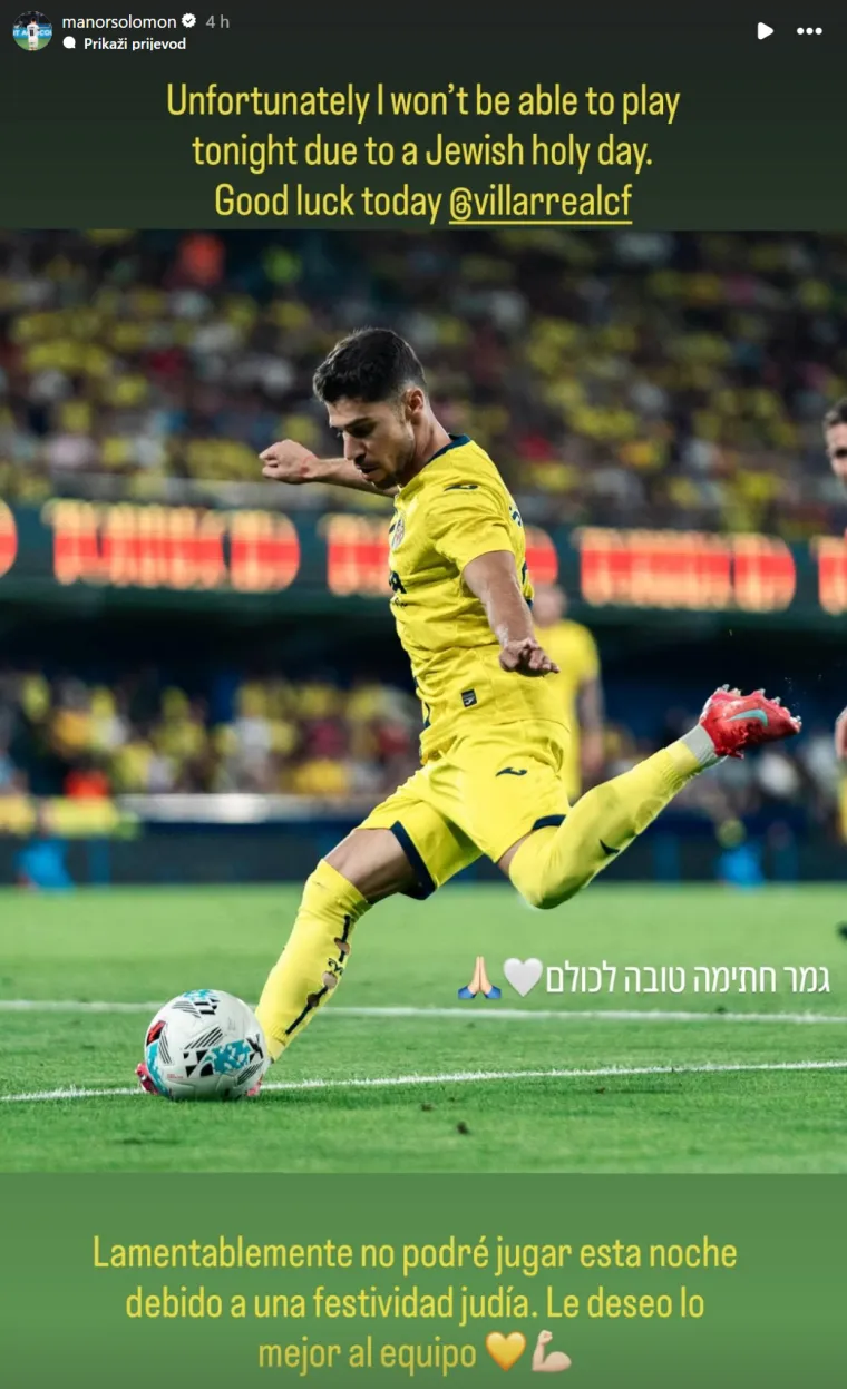 Tudorovi suparnici bit će bez važnog igrača zbog vjerskih razloga