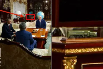 Šok u prijenosu uživo, moćni Orešnik snimljen na Lukašenkovom stolu? 'Već je na putu'