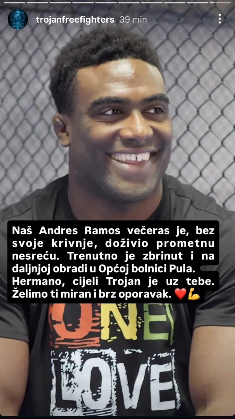 FNC-ova zvijezda iz pulskog kluba završila u bolnici nakon prometne nesreće