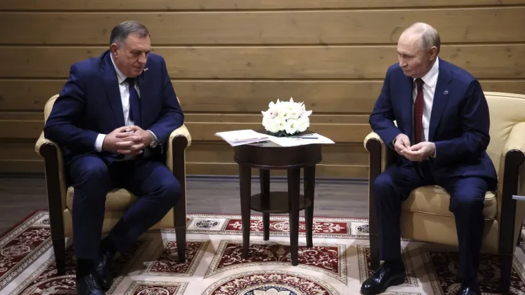 Dodik moli Putina za pomoć, požalio se na 'ostrašćene primitivce sa Zapada'