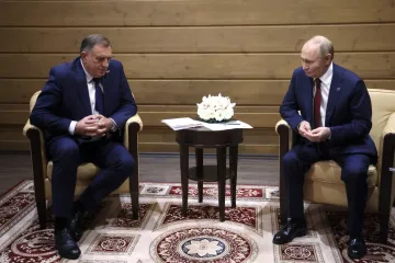 Dodik moli Putina za pomoć, požalio se na 'ostrašćene primitivce sa Zapada'