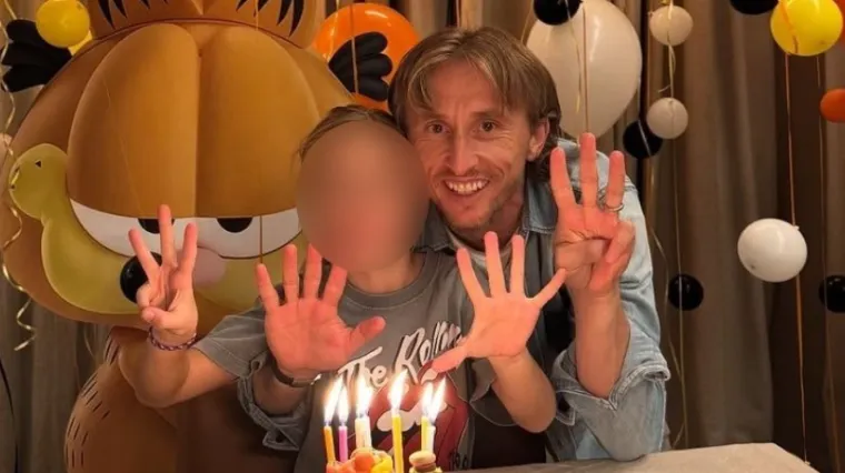 Luka Modrić objavio fotografije s rođendana najmlađe kćeri: 'Poseban dan i posebna djevojčica'