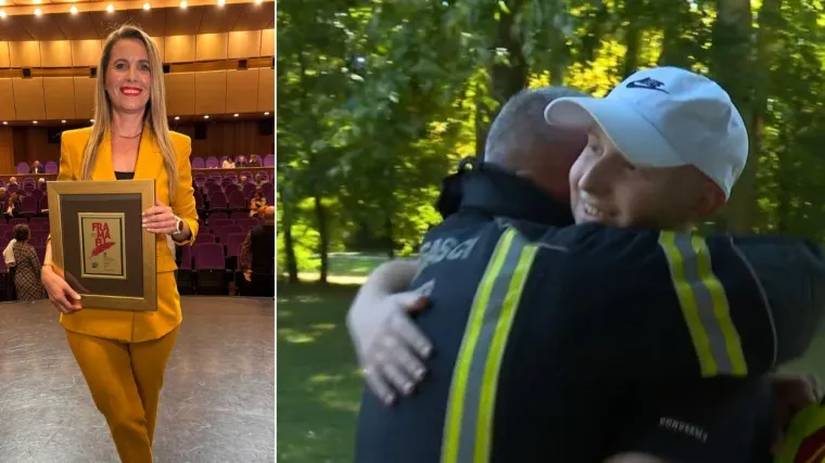 Našu reporterku Ružicu Đukić struka nagradila za seriju reportaža o prijateljstvu dječaka oboljelog od leukemije i vatrogasca