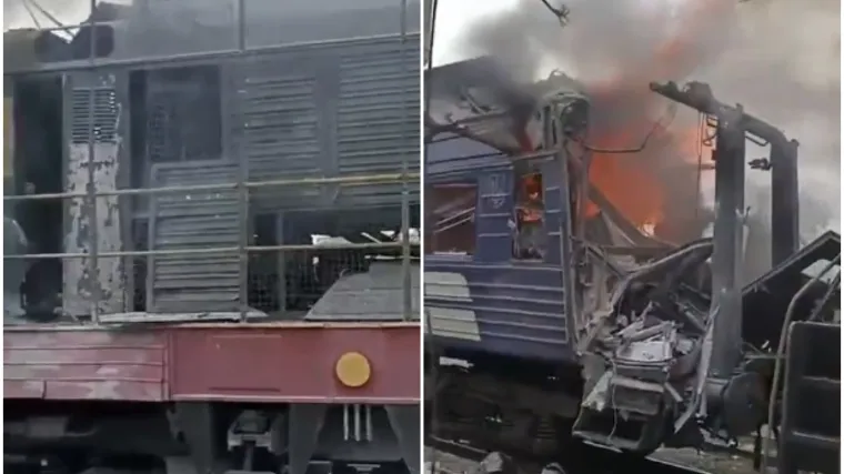 Rusi dronom pogodili putnički vlak na stanici, deseci ozlijeđenih: 'Barbarski napad!'