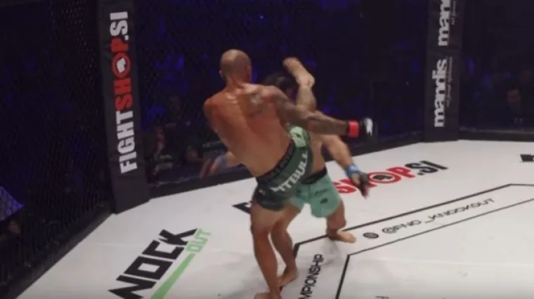 Kako je sjeo ovaj high-kick Bažanta na lice Gruzijca: Publika je oduševljena