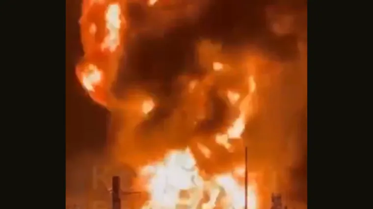 Pakao nad Krimom, Ukrajinci pogodili skladi&scaron;te nafte: Objavljene snimke ogromnog požara