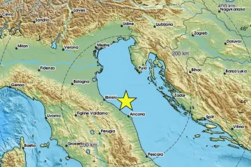 Potres magnitude 4,7 u Jadranskom moru, osjetili ga i u Kninu: 'Zapucketalo je u vratima'