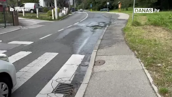 Ovako Zagreb gubi tisuće kubika vode: Cesta je opasna i za vozila i za pješake