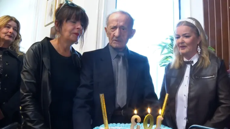 Franjo uz tamburaše proslavio 103. rođendan, pa otkrio tajnu svoje dugovječnosti