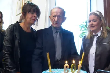 Franjo uz tamburaše proslavio 103. rođendan, pa otkrio tajnu svoje dugovječnosti