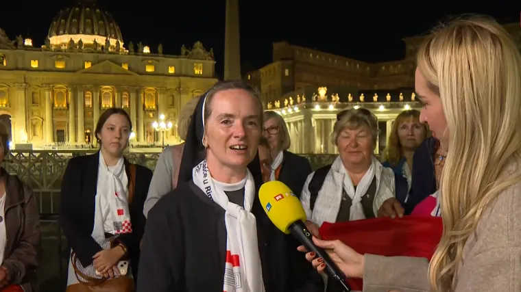 Hrvati Papi dali poseban dar! Časna ispričala što je izgovorio kad ga vidio