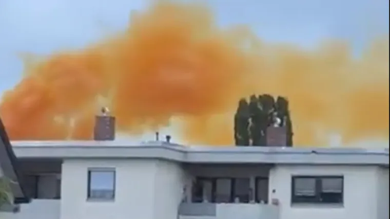 Panika u Njemačkoj! Širi se žuti oblak plina: 'Ne izlazite iz kuće, mogao bi biti otrovan'