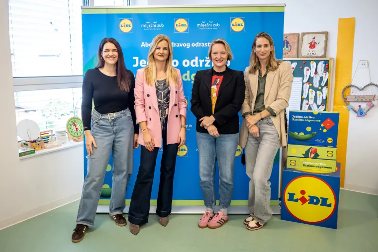 Lidl i Mliječni Zub u novom ciklusu „Abecede zdravog odrastanja“ s fokusom na održivu prehranu i zaštitu okoliša