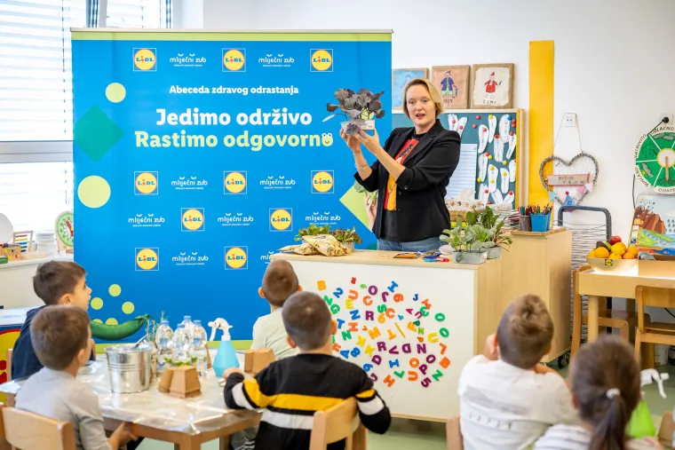 Lidl i Mliječni Zub u novom ciklusu „Abecede zdravog odrastanja“ s fokusom na održivu prehranu i zaštitu okoliša