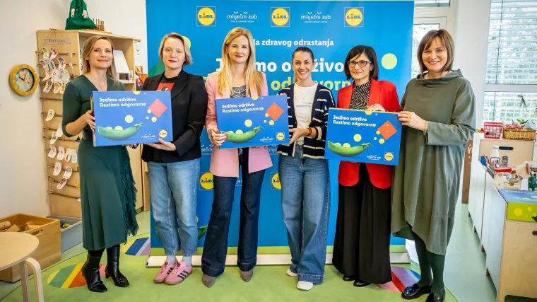 Lidl i Mliječni Zub u novom ciklusu „Abecede zdravog odrastanja“ s fokusom na održivu prehranu i zaštitu okoliša