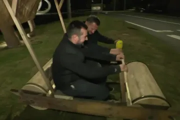 Kremenko dobio konkurenciju, pogledajte hit javljanje našeg reportera: 'Wilma, I'm home'