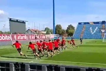 Tvoje lijevo ili naše? Show na treningu Gibraltara: Protivnici Vatrenih 'muku muče' u Varaždinu