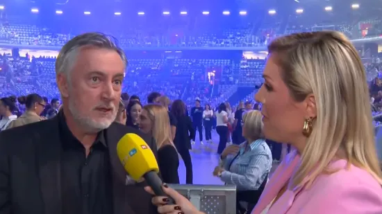 Glazbeni spektakl 'Domu mom' u Areni: Poslušajte poruke Škore što ovaj koncert znači