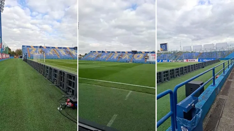 Varaždinska ljepotica blista! Prije svih smo zavirili na travnjak na kojem će istrčati Vatreni