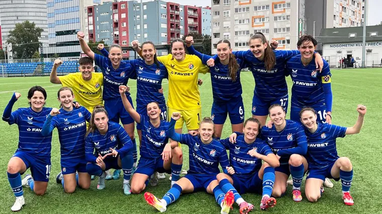 Napeti derbi pripao Dinamu, zaustavljen niz nogometašica Hajduka