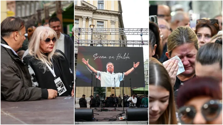 Sarajlije u suzama, stigla Hanka Paldum: Krenulo okupljanje u čast Halidu Bešliću
