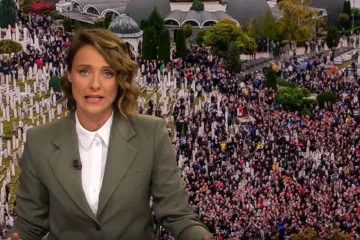 Kao Rim kad je umro papa Franjo: Tako je danas izgledalo Sarajevo...