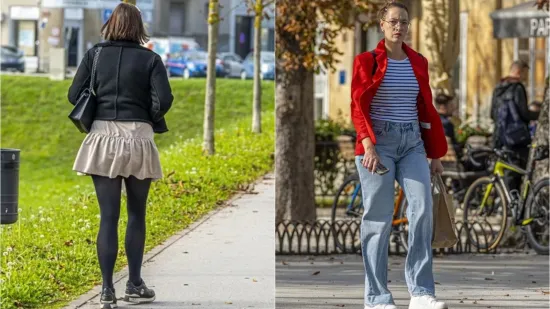 Atraktivne dame u susjednom gradu: Kratka haljinica i crveni sako nisu prošli nezapaženo